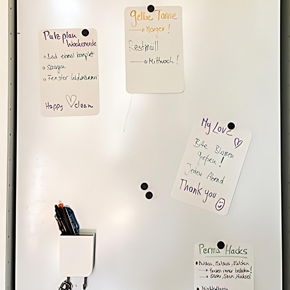 Card on the fridge
