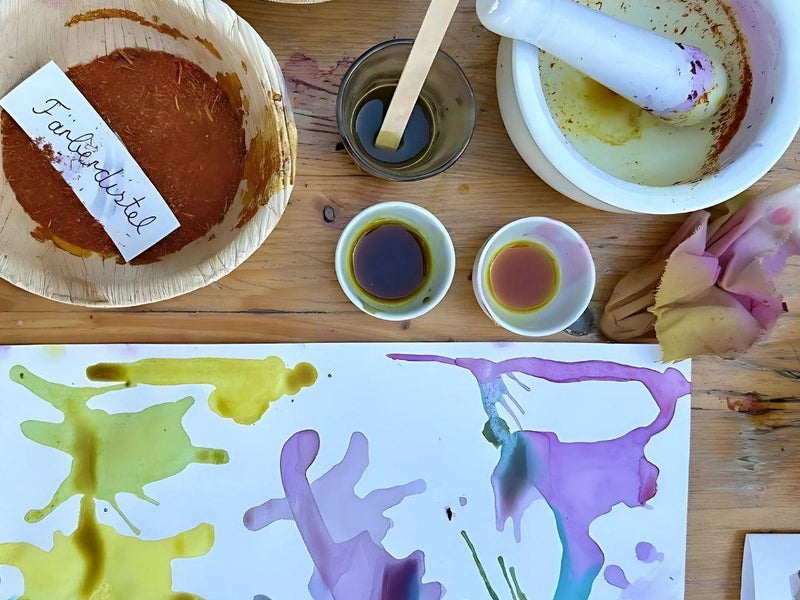 Naturfarben & Steinpapier: Autarke Kreativität ohne Chemie