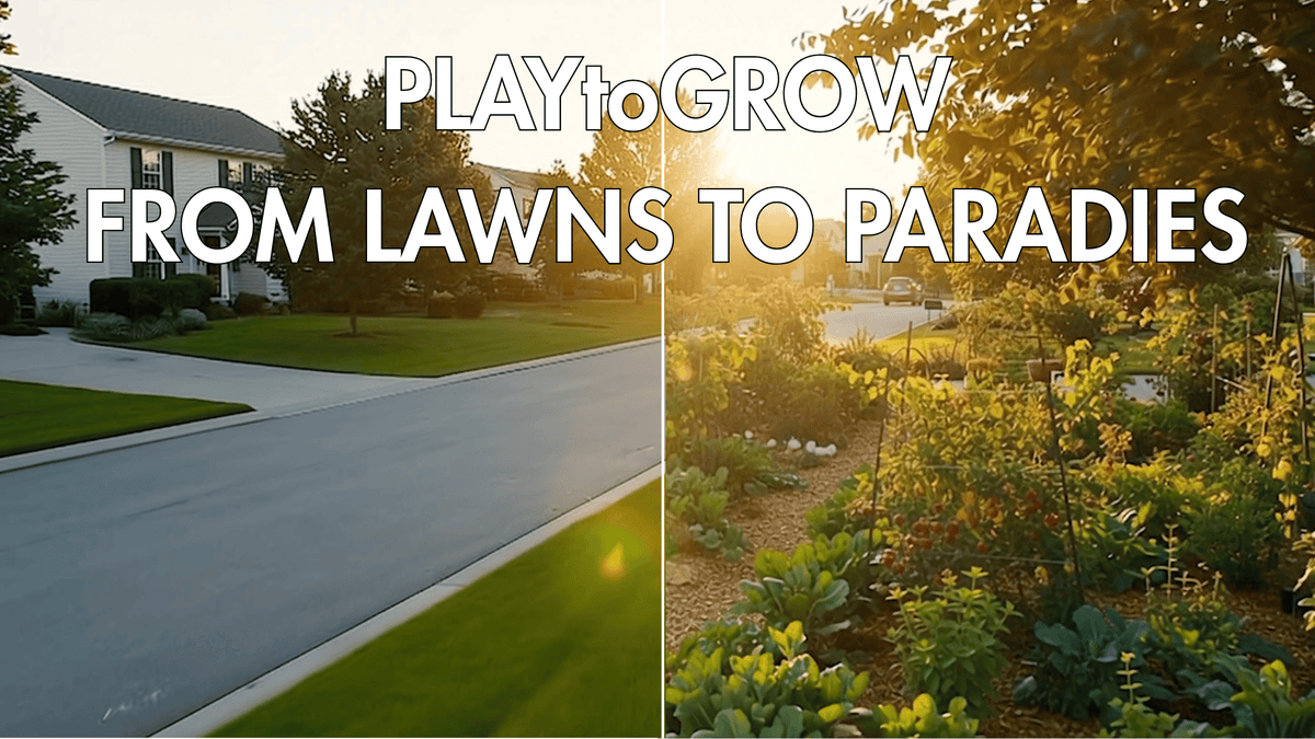 Permakultur-Praxis und PLAYtoGROW Programm von Solarpunk NOW – PLAYtoGROW FROM LAWNS TO PARADIES 4