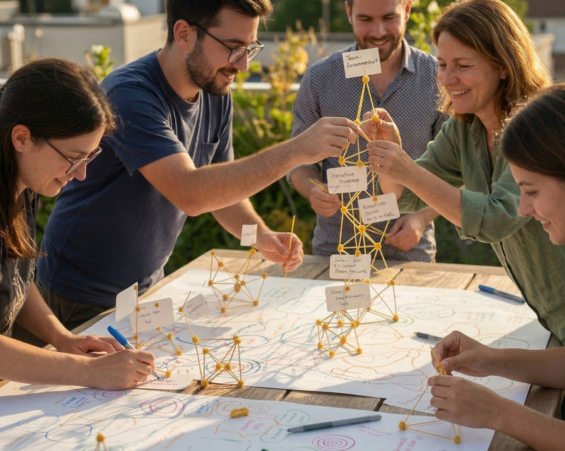 Gemeinsam am Board arbeiten im Workshop